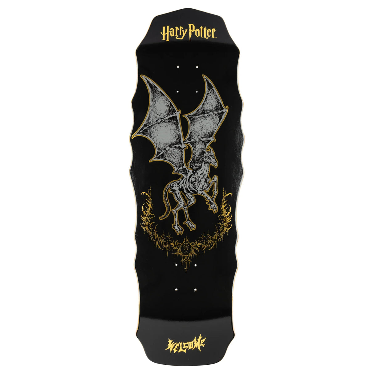 x Harry Potter Thestral on Widow black-goldfoil Vorderansicht