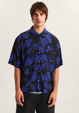 Van Doren Printed Camp 3 royalcobalt Vorderansicht