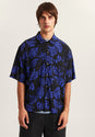Van Doren Printed Camp 3 royalcobalt Vorderansicht
