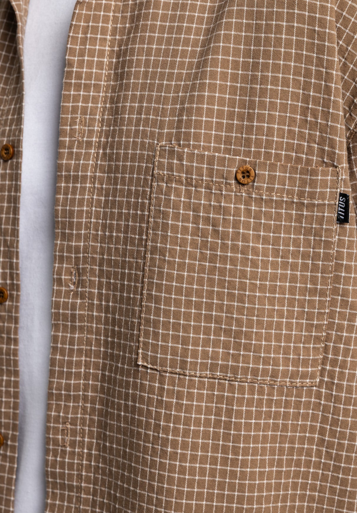 Pit beige-checked Closeup1