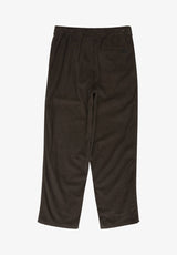 Larry Cord Pant raven Rueckenansicht