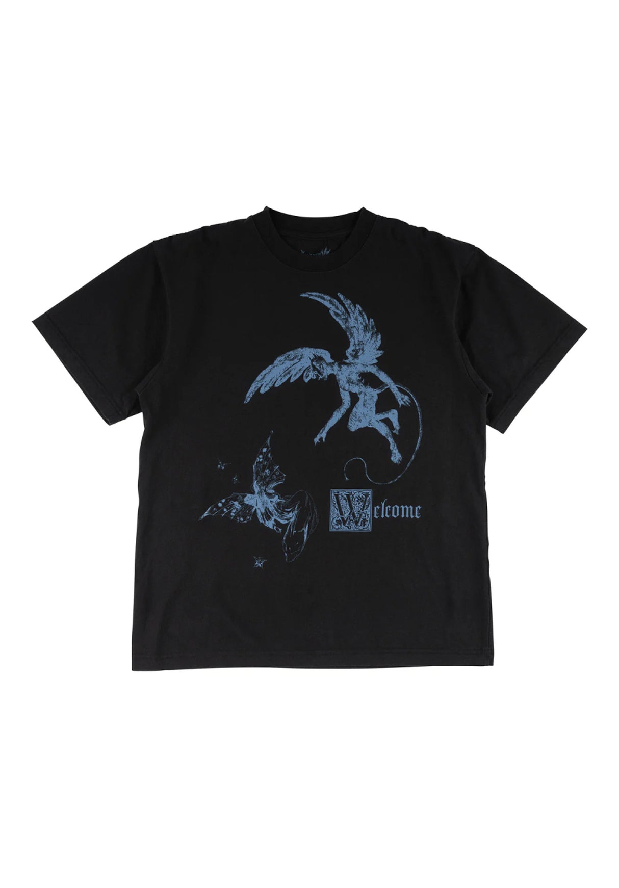 Fairy Printed black Vorderansicht