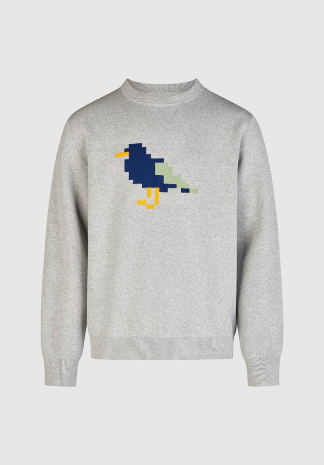 Pixel Gull greymelange Vorderansicht