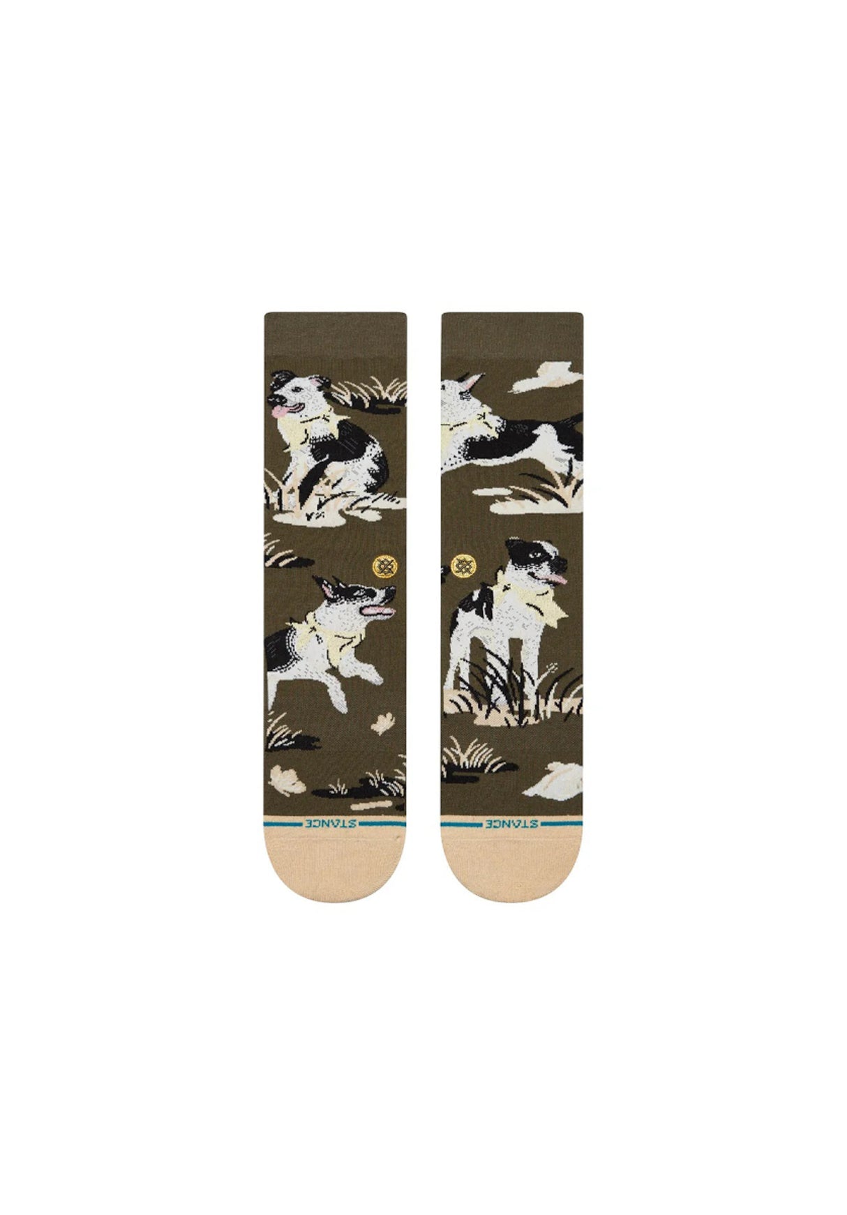 Ishod Crew darkgreen Rueckenansicht