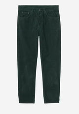 Newel Pant (Coventry / Corduroy) kalegreenrinsed Vorderansicht