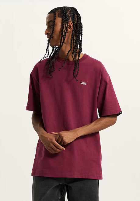 Left Chest II Loose burgundy Vorderansicht