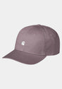 Madison Logo Cap pinkfog-white Vorderansicht