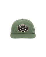 Everest 6-Panel Unstructured green Closeup1