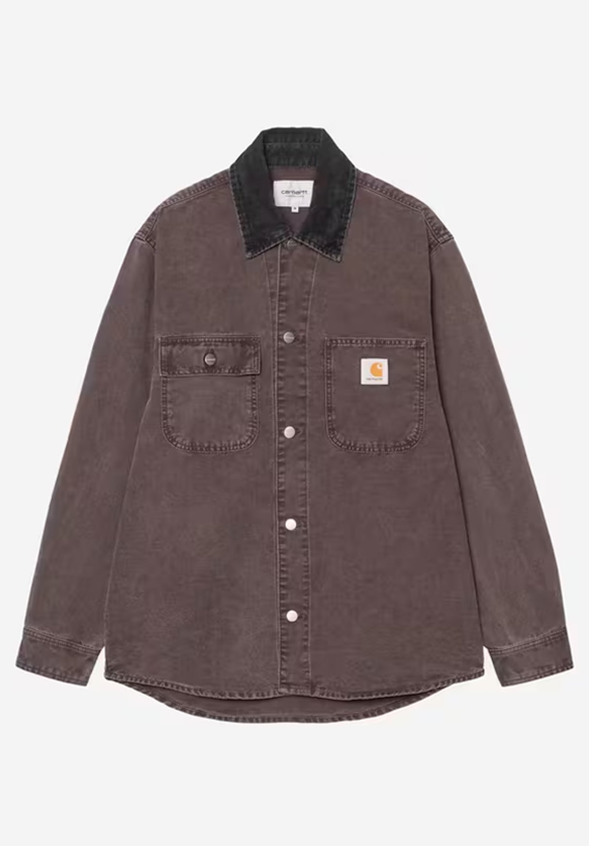 Mitch Shirt Jac palisander-blackdusky-canvas Vorderansicht