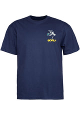 Skateboard Skeleton Kids navy Rueckenansicht