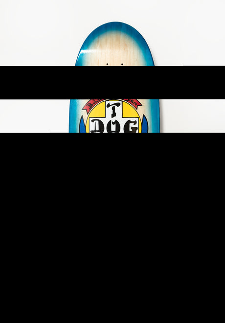 OG Bull Dog 70's Rider Full Dip natural-transparent fluorescent blue fade Vorderansicht
