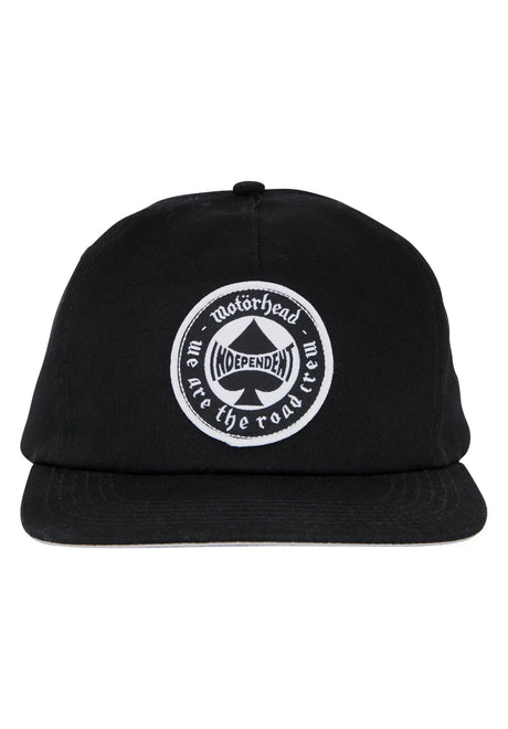 Motorhead Spade Unstructured Hat black Vorderansicht