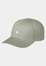 Madison Logo Cap paleolive-white Vorderansicht