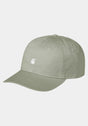 Madison Logo Cap paleolive-white Vorderansicht