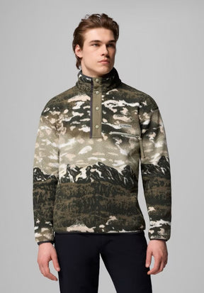 Helvetia II Printed Half Snap Fleece safari-sisters Vorderansicht
