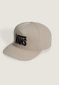 Stretch Logo Snapback oatmeal Vorderansicht