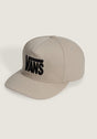 Stretch Logo Snapback oatmeal Vorderansicht