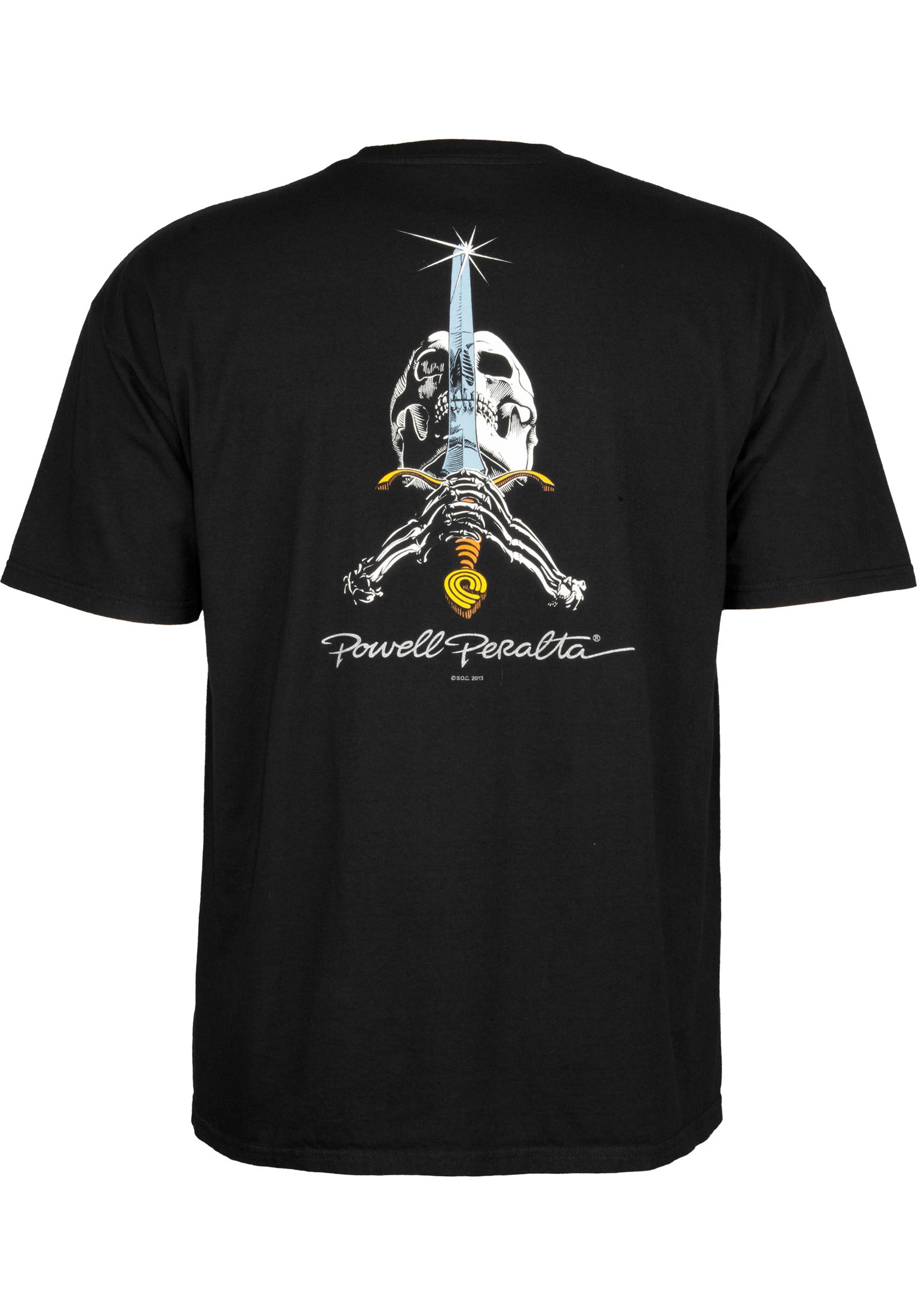美品　90's Powell Peralta 20周年記念　Tシャツ Skull & Sword Powell-Peralta T-Shirt in black for men – TITUS