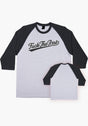 FTR Team 3/4 Sleeve Midweight sport grey-black Vorderansicht