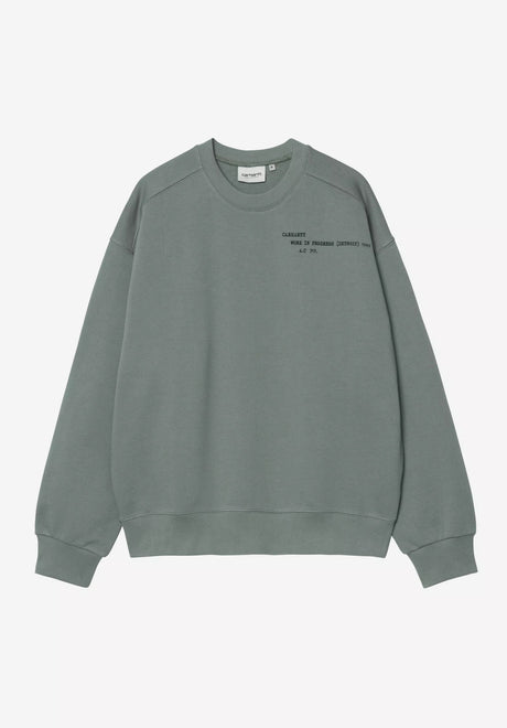 Punched velvet-green Rueckenansicht