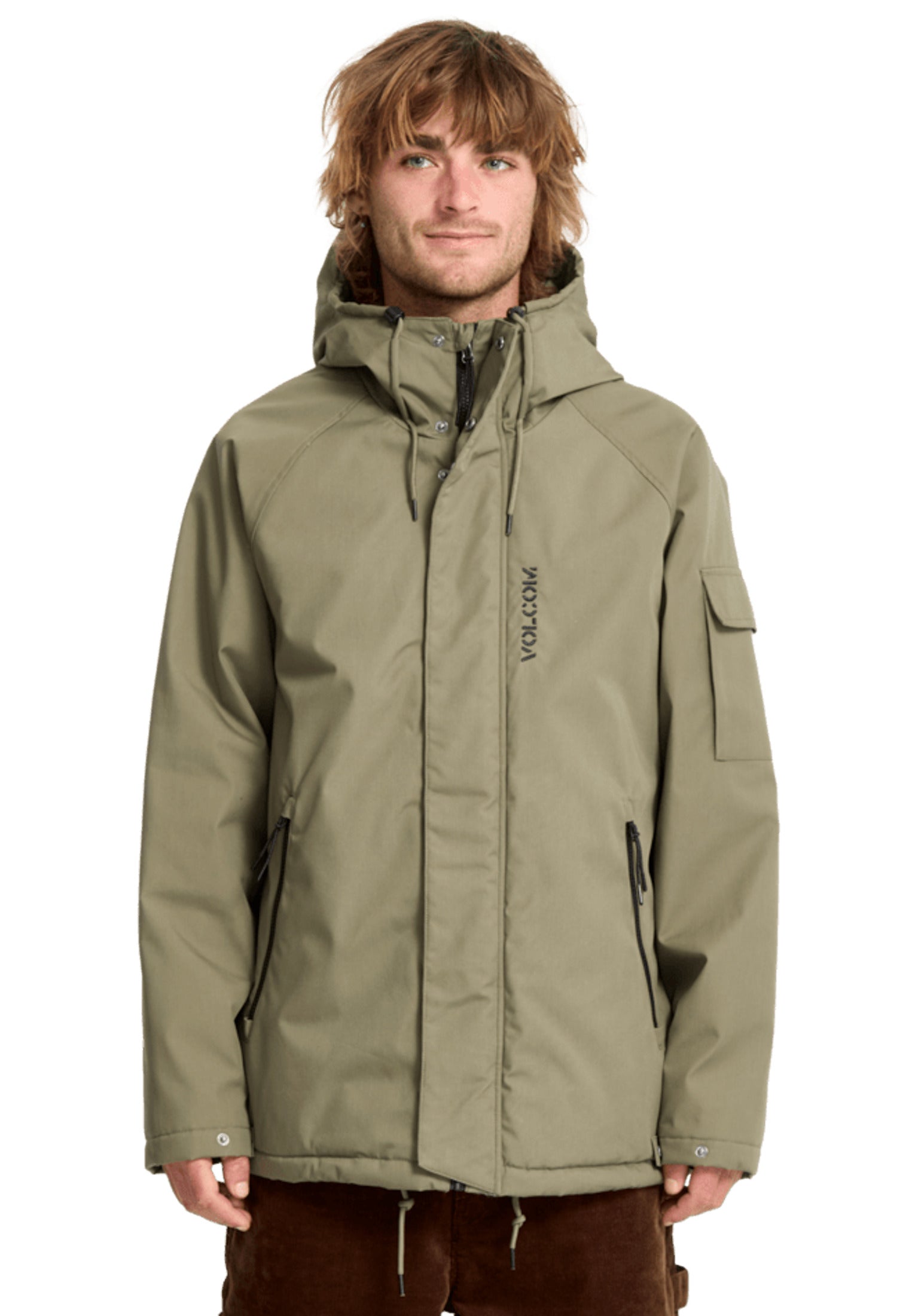 Stoke Stone II 10K Volcom Winter Jackets in wintermoss for men – TITUS