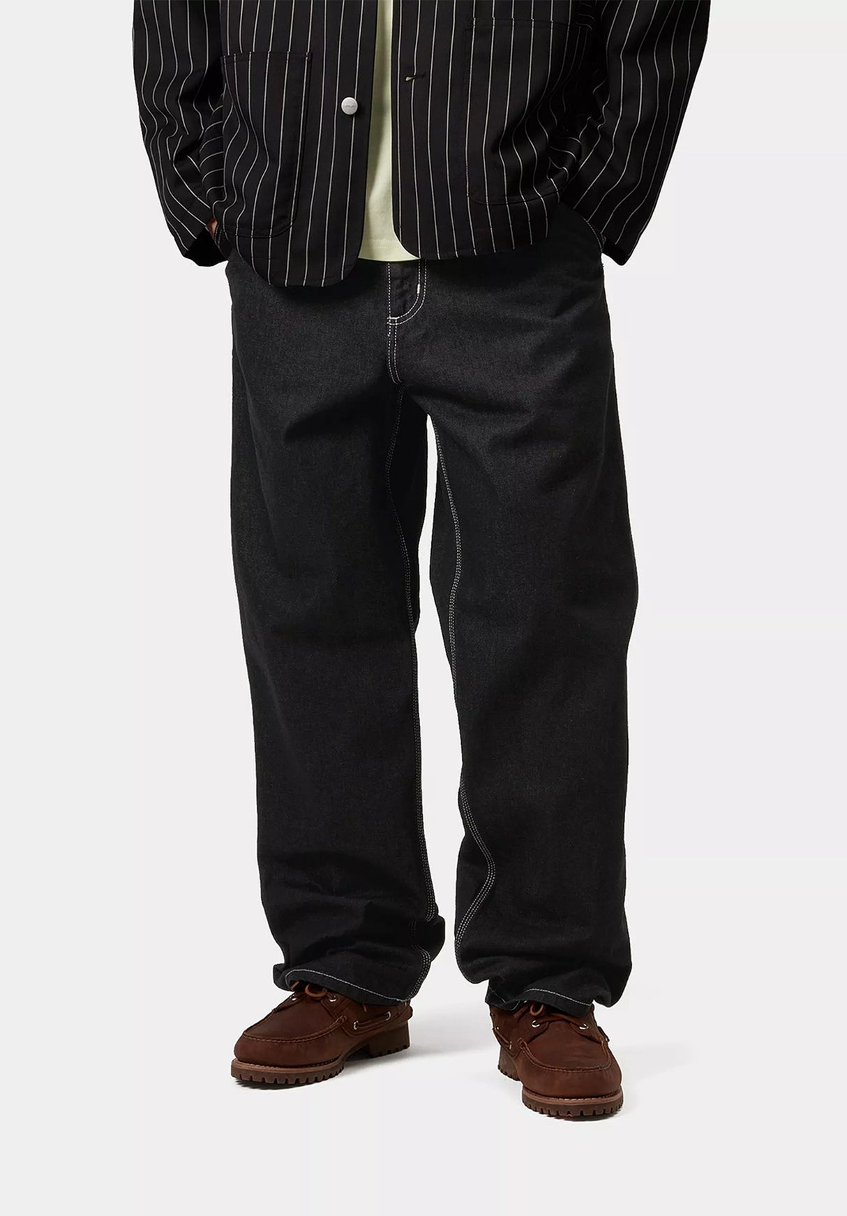 Simple Pant blackonewash Closeup1