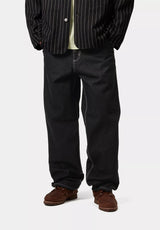 Simple Pant blackonewash Closeup1