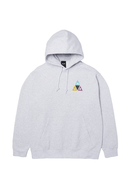 Prism TT Po Hoodie heathergrey Rueckenansicht