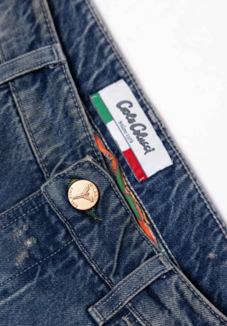 Premium Jeans Baggy Fit blue-denim Oberansicht