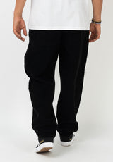 X-tra Baggy Cord black Rueckenansicht