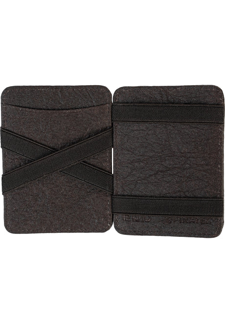 Magic Wallet Coin Vegan chestnut Rueckenansicht