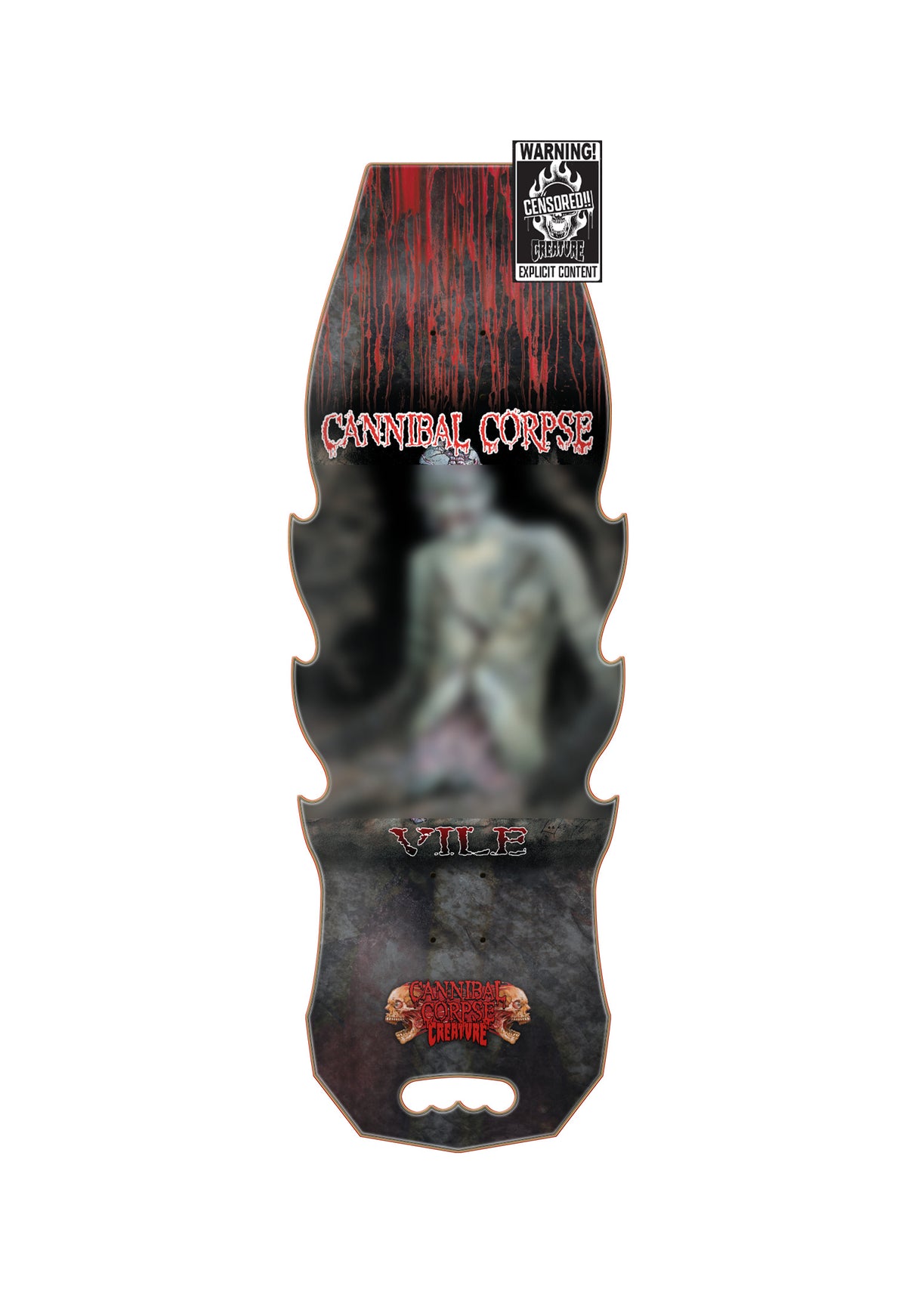 x Cannibal Corpse Explicit Shaped assorted Closeup1