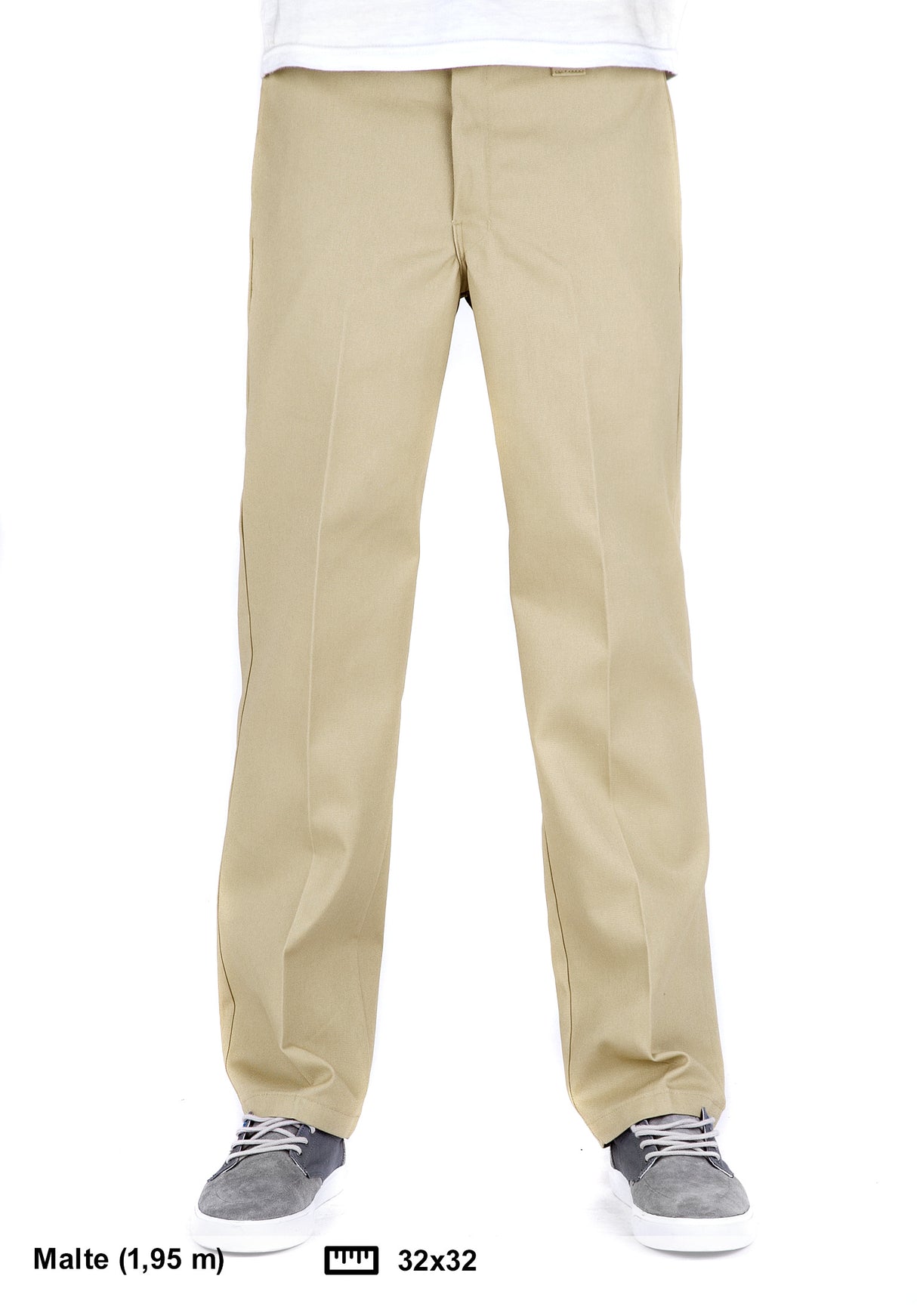 Slim Straight Dickies Work Pant WP873 khaki Vorderansicht