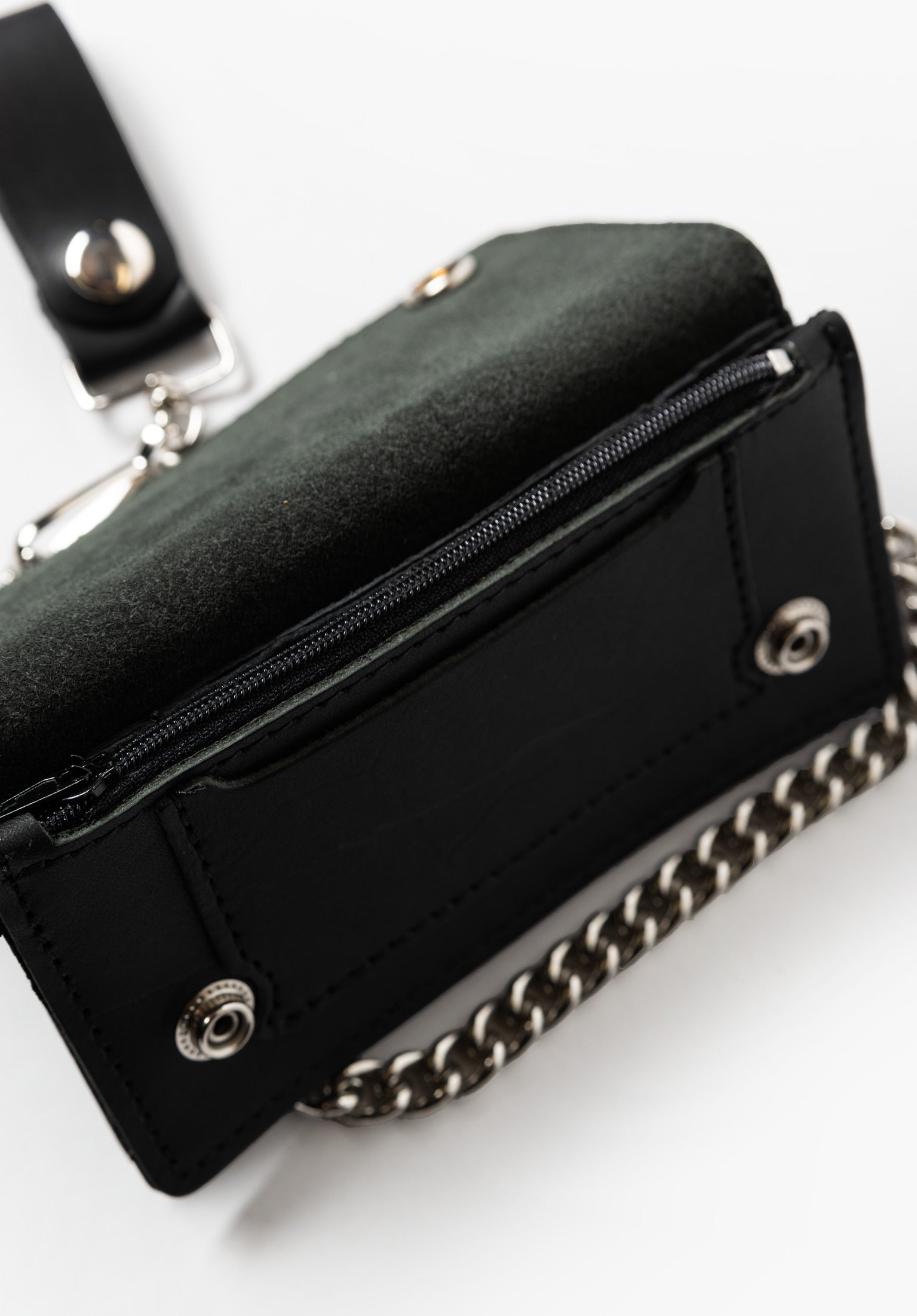 Cross Large Leather Chain Wallet Suicidal Tendencies Monedero en