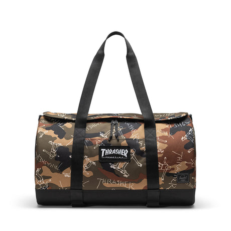 Thrasher Gonz Heritage Skate Duffle woodland-camo Vorderansicht