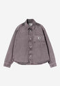 W' Georgia Shirt Jacket black-hortensiagarmentdyed Vorderansicht