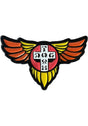 Enamel Wings Pin multicolored Vorderansicht