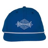 Vertigo Span 5-Panel Snapback Unstructured blue Oberansicht