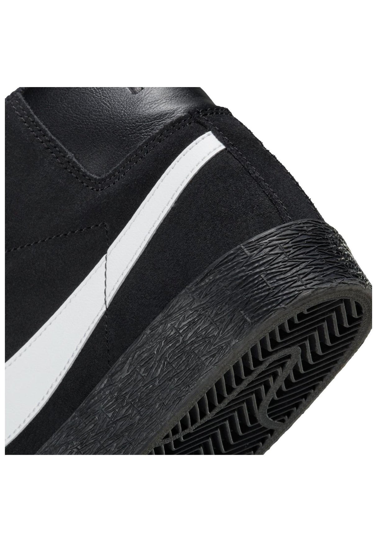 Nike SB Zoom Blazer Mid Sko Mænd black-white-black-black – Set nedefra