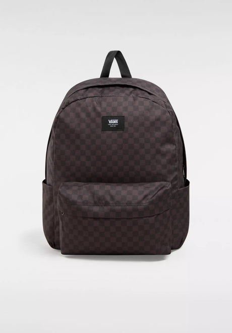 Old Skool Check Backpack black-charcoal Vorderansicht