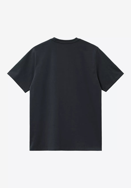 Carhartt WIP Script T-Shirt deepnight-gentlegreen – Back view
