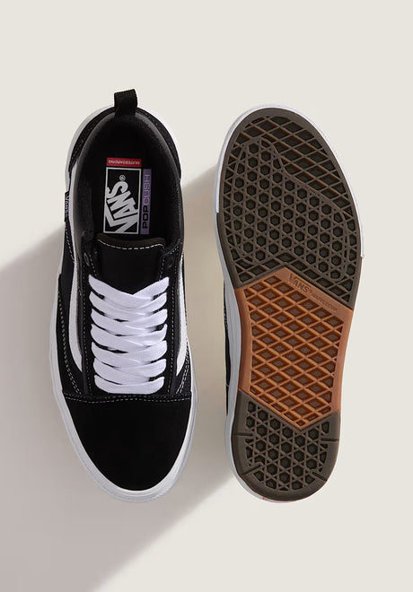 Skate Old Skool Wafflecup black-white Closeup1