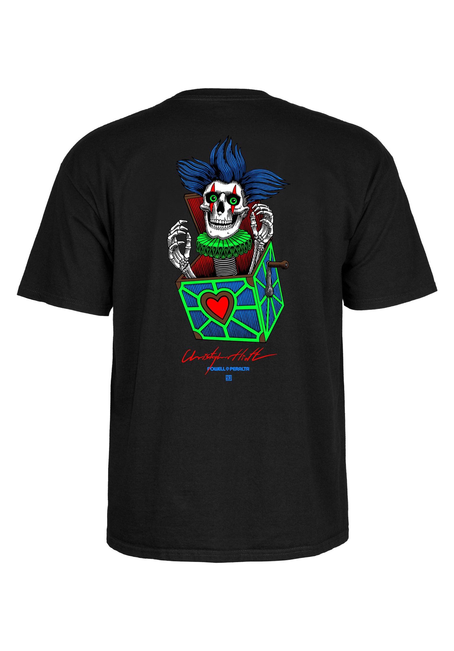 Chris Hiett Skull Powell-Peralta T-Shirt in black for men – TITUS