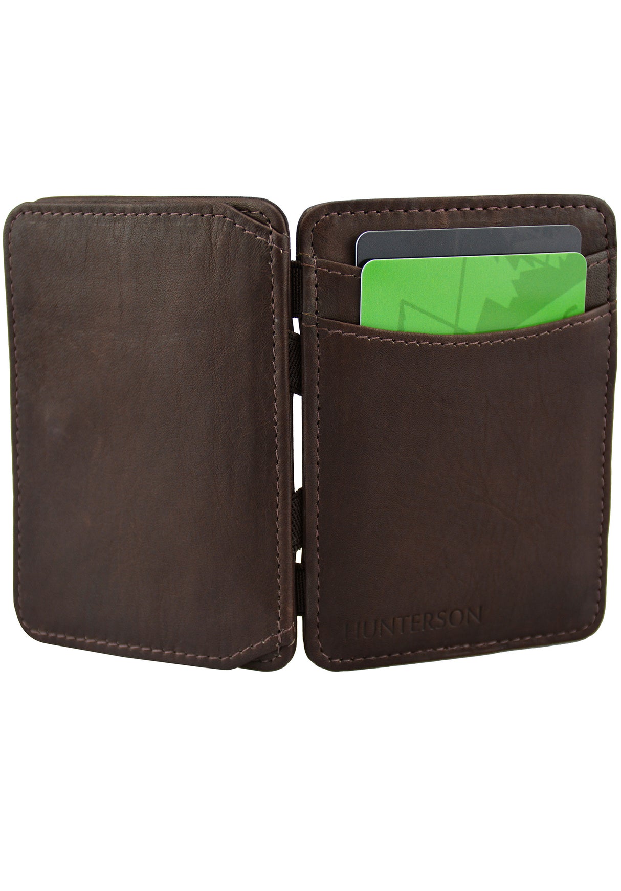 Magic Coin Wallet RFID brown Unteransicht