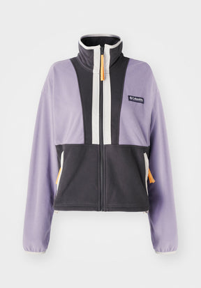 Backbowl II Full Zip Fleece shalepurple-shark-darkstone Vorderansicht