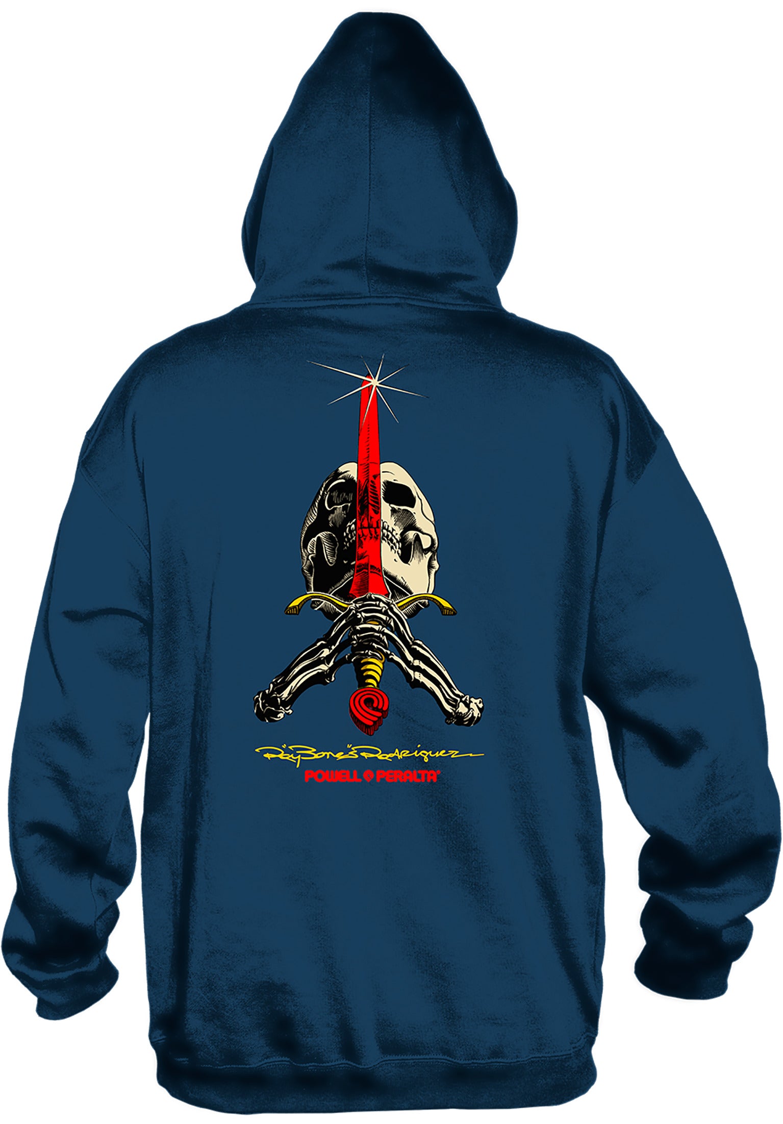 Skull & Sword Powell-Peralta Hoodie in navy for men – TITUS