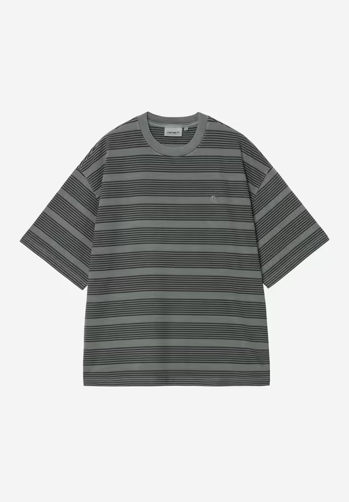 Hanson hansonstripe-kale-greengarmentdyed Vorderansicht