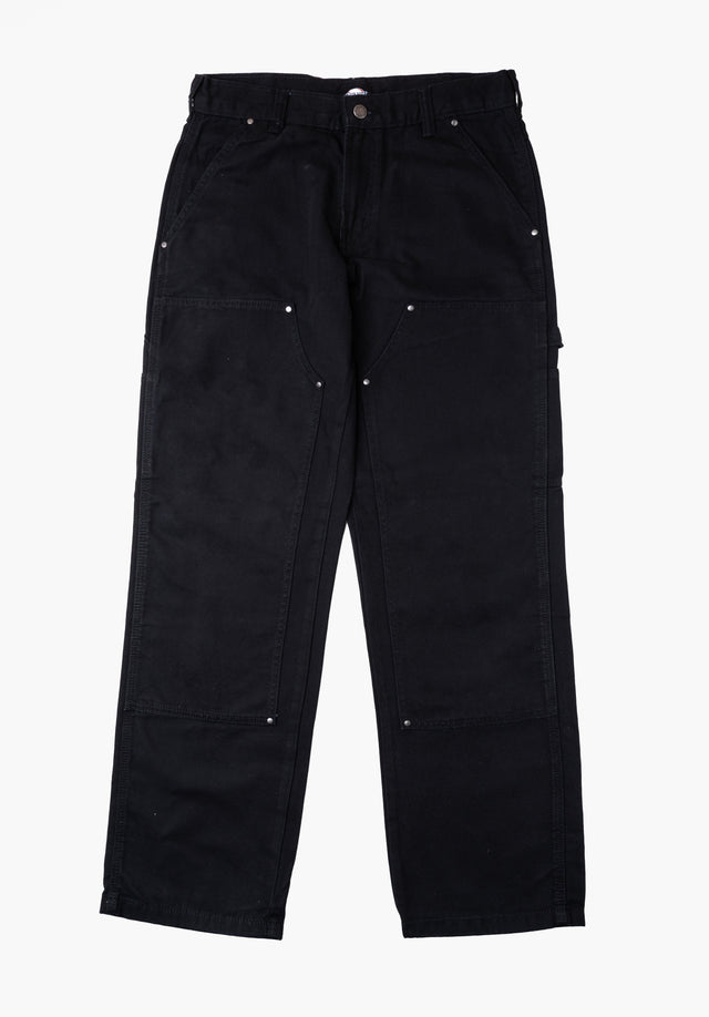 Double Knee Canvas Carpenter black Vorderansicht