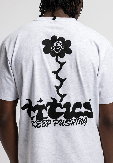 Angry Flower lightheathergrey Closeup1