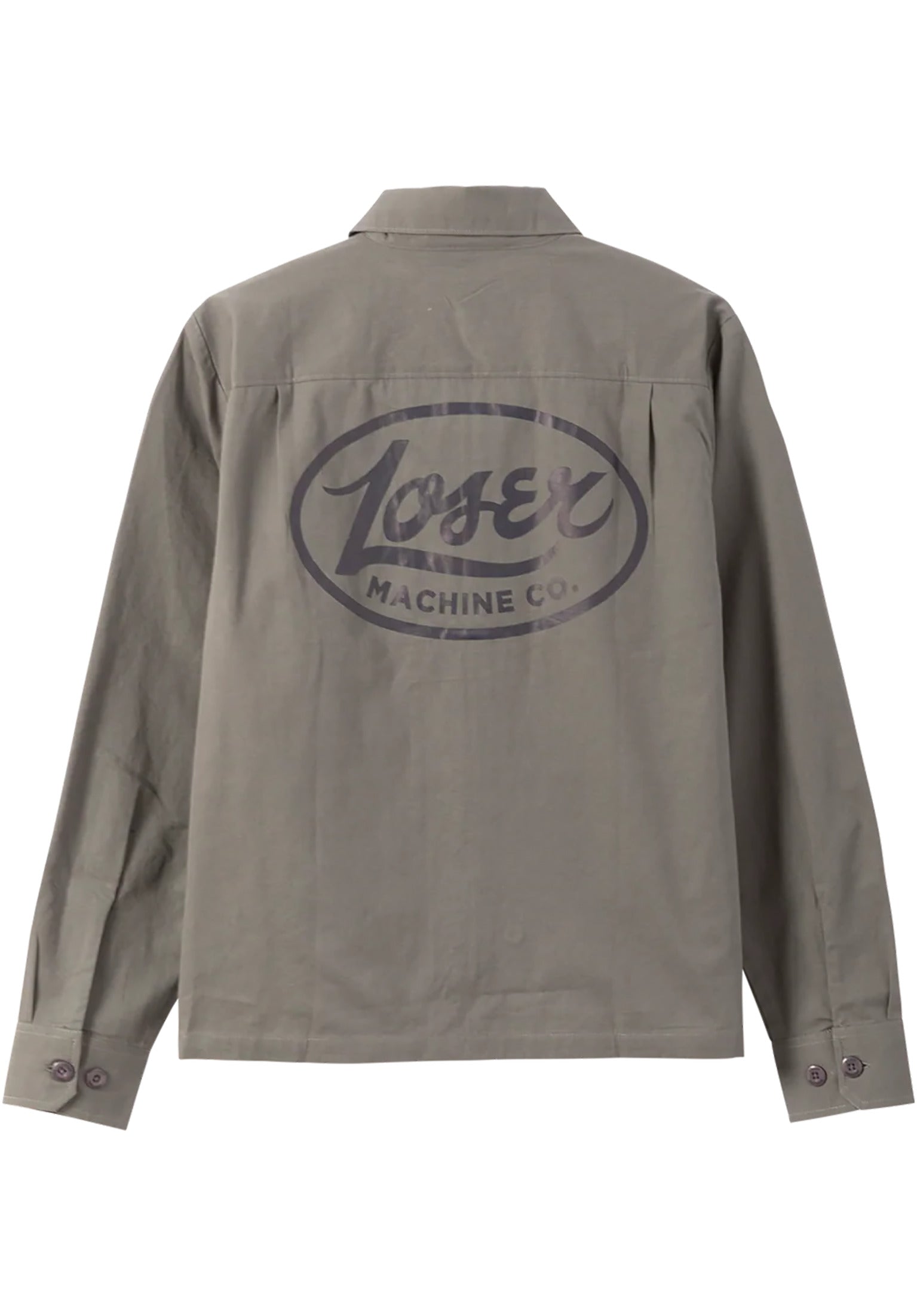 Montes LS Loser-Machine Shirt-Longsleeve in charcoal for men – TITUS
